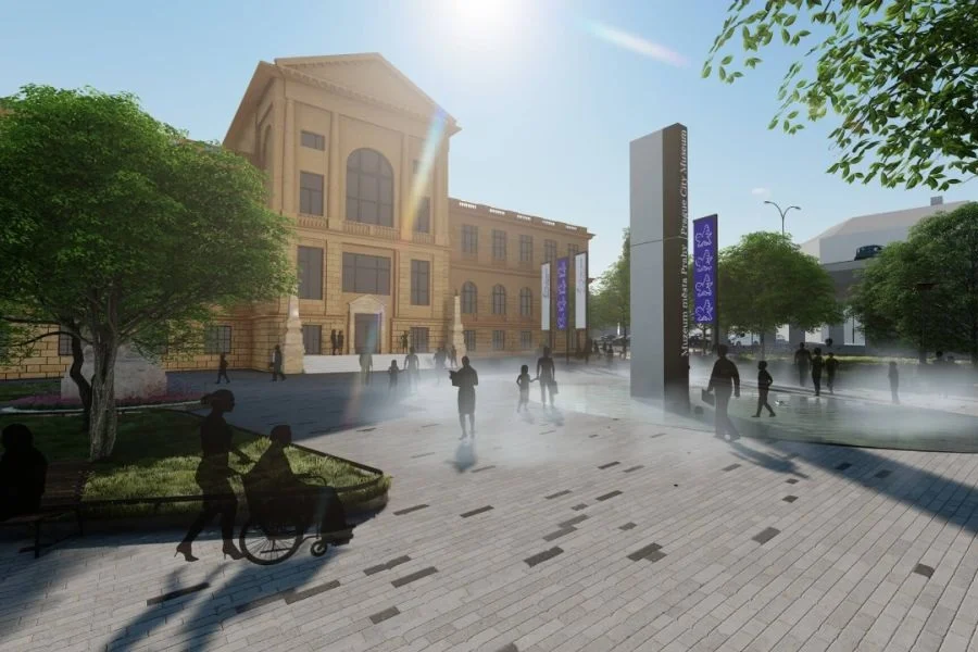 Visualization: Architectural studio New Visit