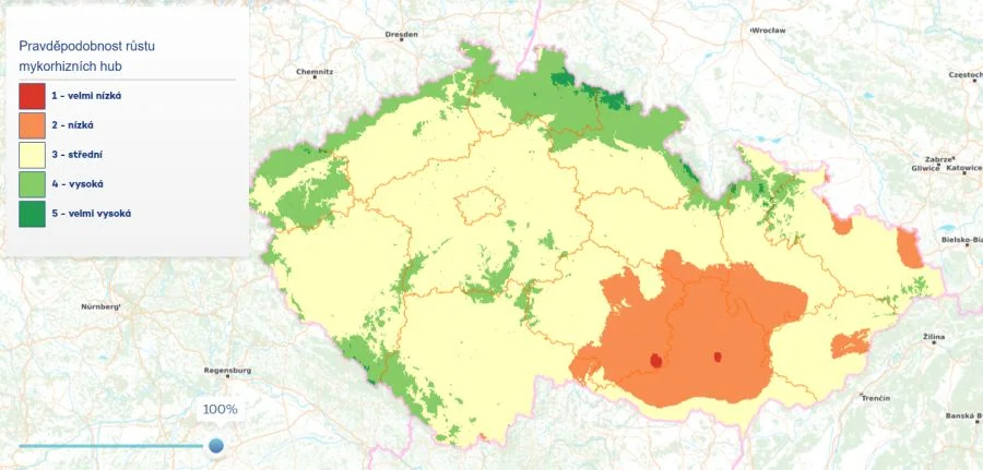 Photo: Forecast map 3 September 2026 | ČHMÚ