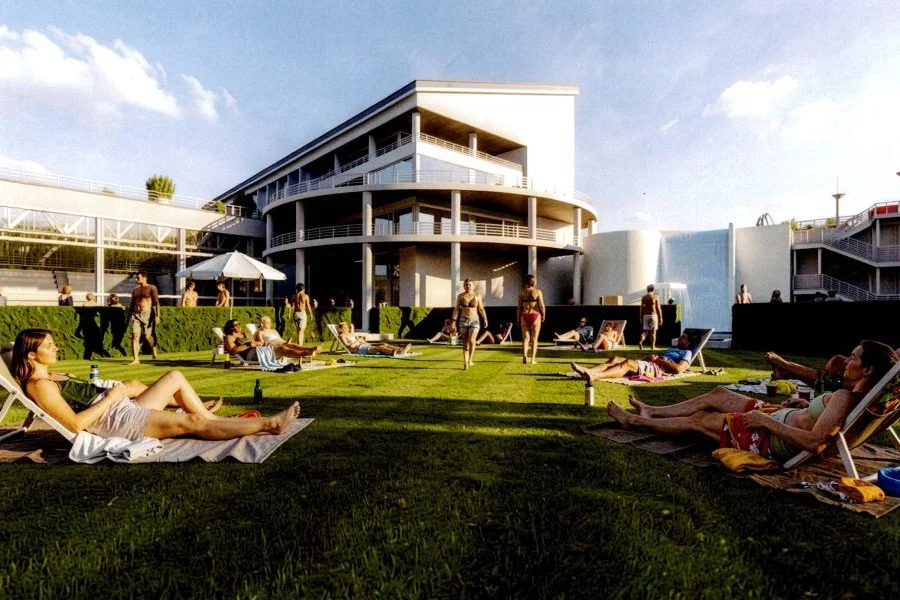 Visualization: Aquacentrum Šutka | Ing. Arch. Miloš Mlejnek