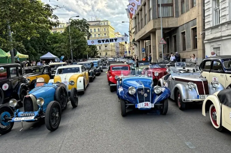 1000 mil československých: Legendary Rally Starts on 12 June in Prague