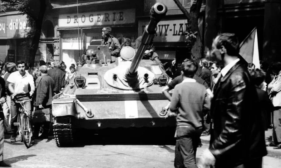 21 August 1968: Soviet Tanks in Prague