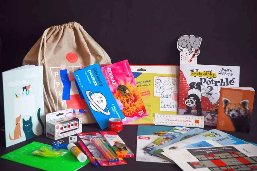 A Special First Day: Prague Welcomes 17,000 First-Year Pupils with Gift Packs