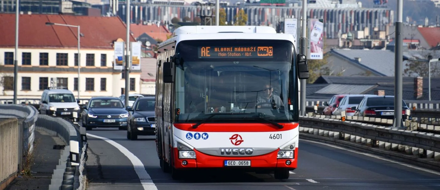 Foto: Airport Express (AE) | Dopravní podnik hlavního města Prahy