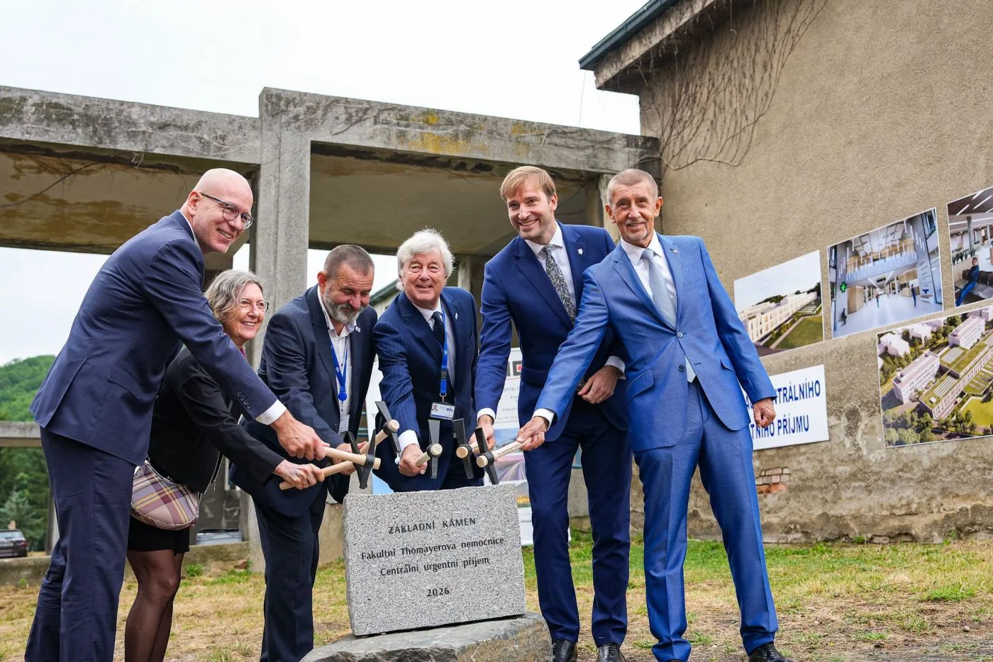 Construction of New Central Emergency Department Begins at Prague’s Thomayer University Hospital