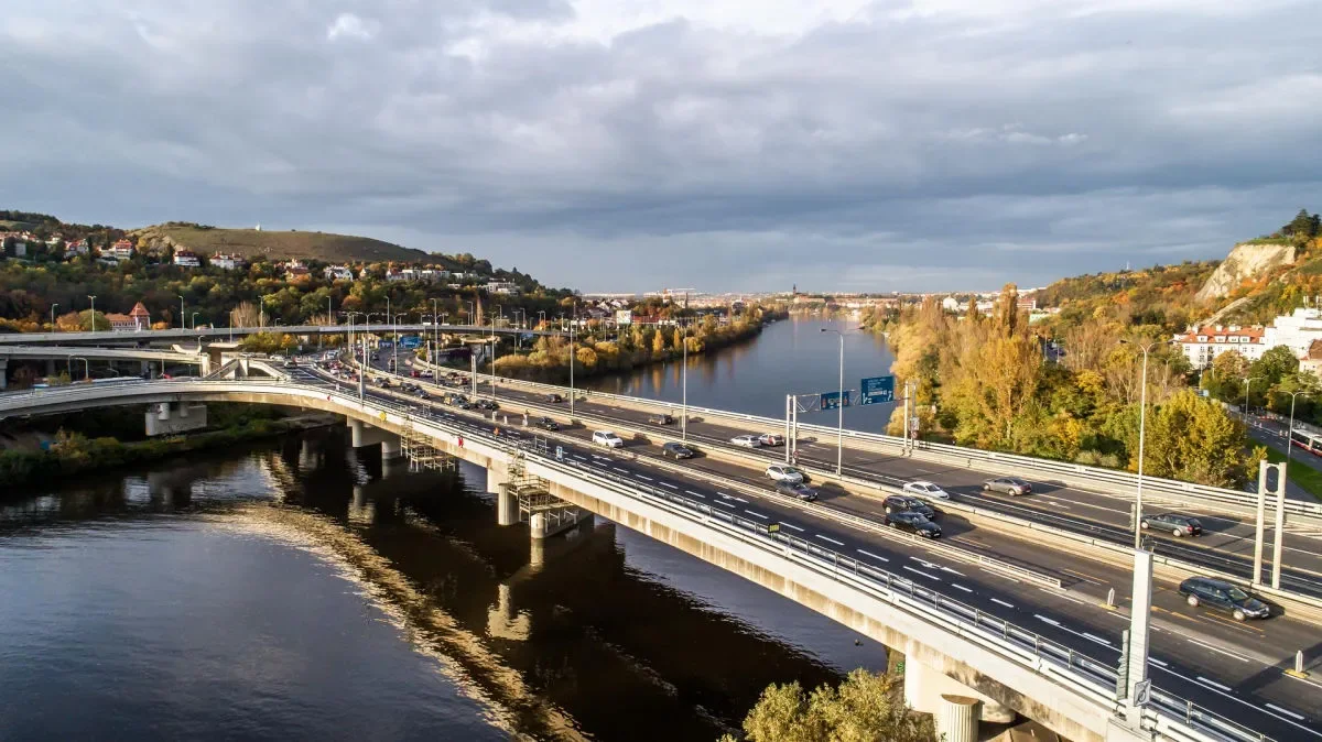 Barrandov Bridge Fully Reopened to Traffic Without Restrictions Since Sunday
