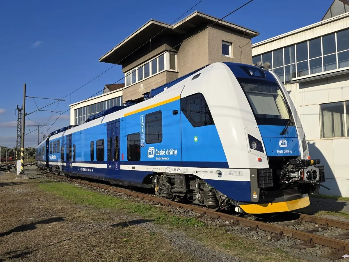 České dráhy Takes Over 50th Modern Electric RegioPanter Unit