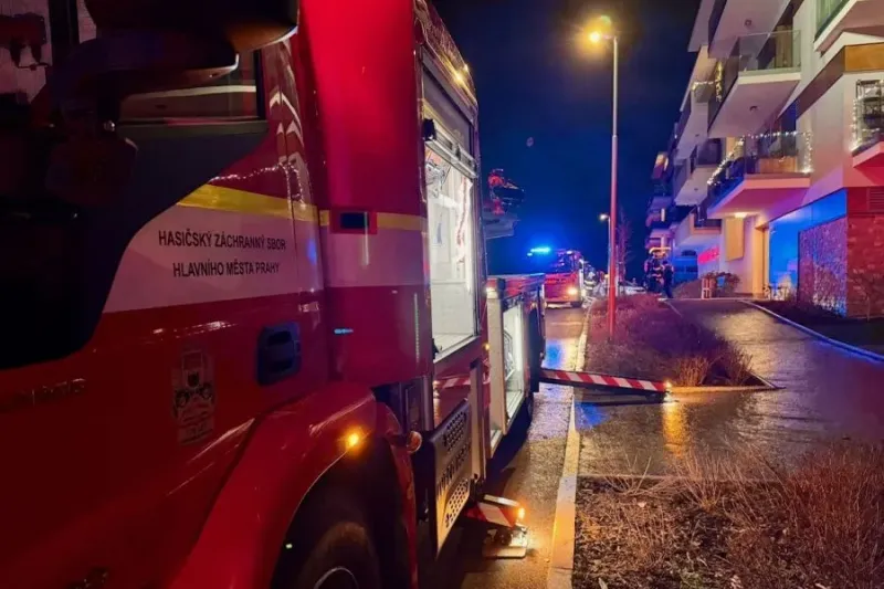 Christmas Eve: 72 Fires Reported in the Czech Republic – Highest Number in Five Years