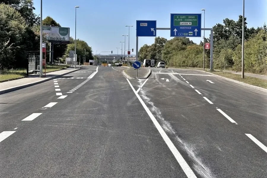 Construction Works on Karlovarská Street Completed a Week Earlier than Planned