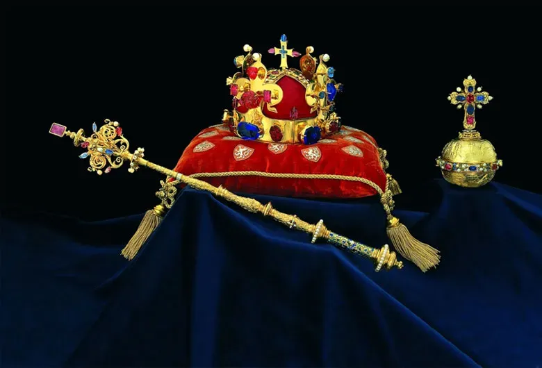 Czech crown jewels: On display at Prague Castle until the end of September