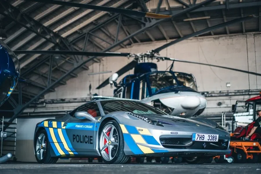 Czech Police Ferrari: Costs and Usage After Two Years of Service