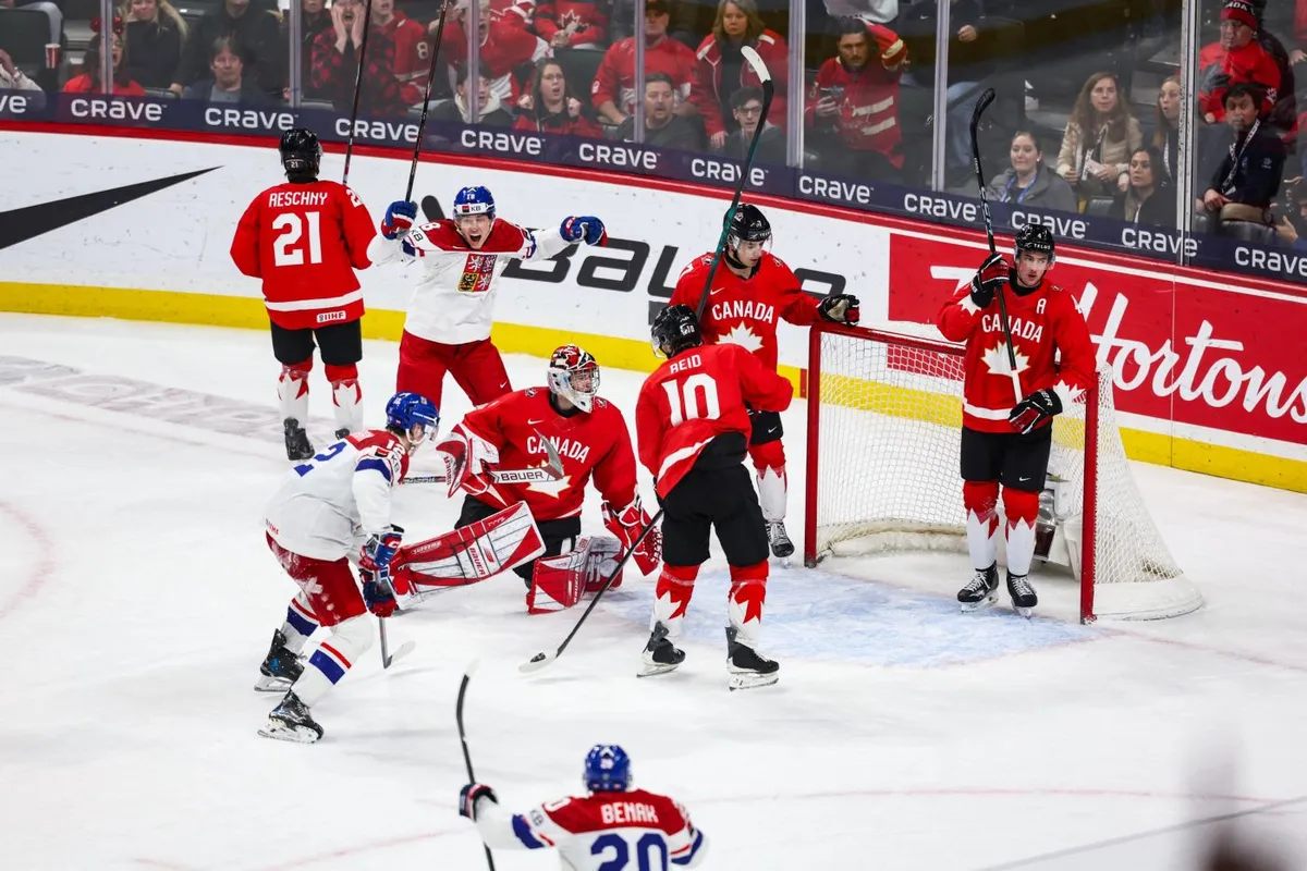 Czech Republic Reach U20 IIHF World Championship Final after Thrilling Win over Canada