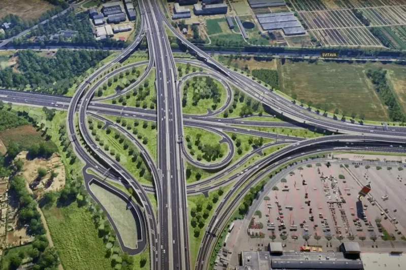 Major Project in Brno: D1 and D2 Motorway Junction Set for Full Overhaul