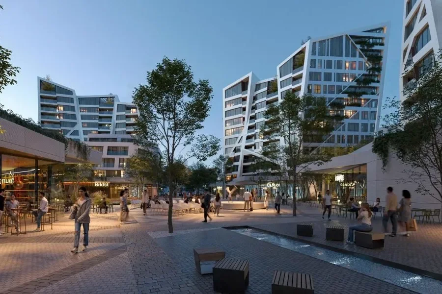 Daniel Libeskind designs the heart of Rohan City: “Sekyra Flowers” as a bold symbol of modern Prague