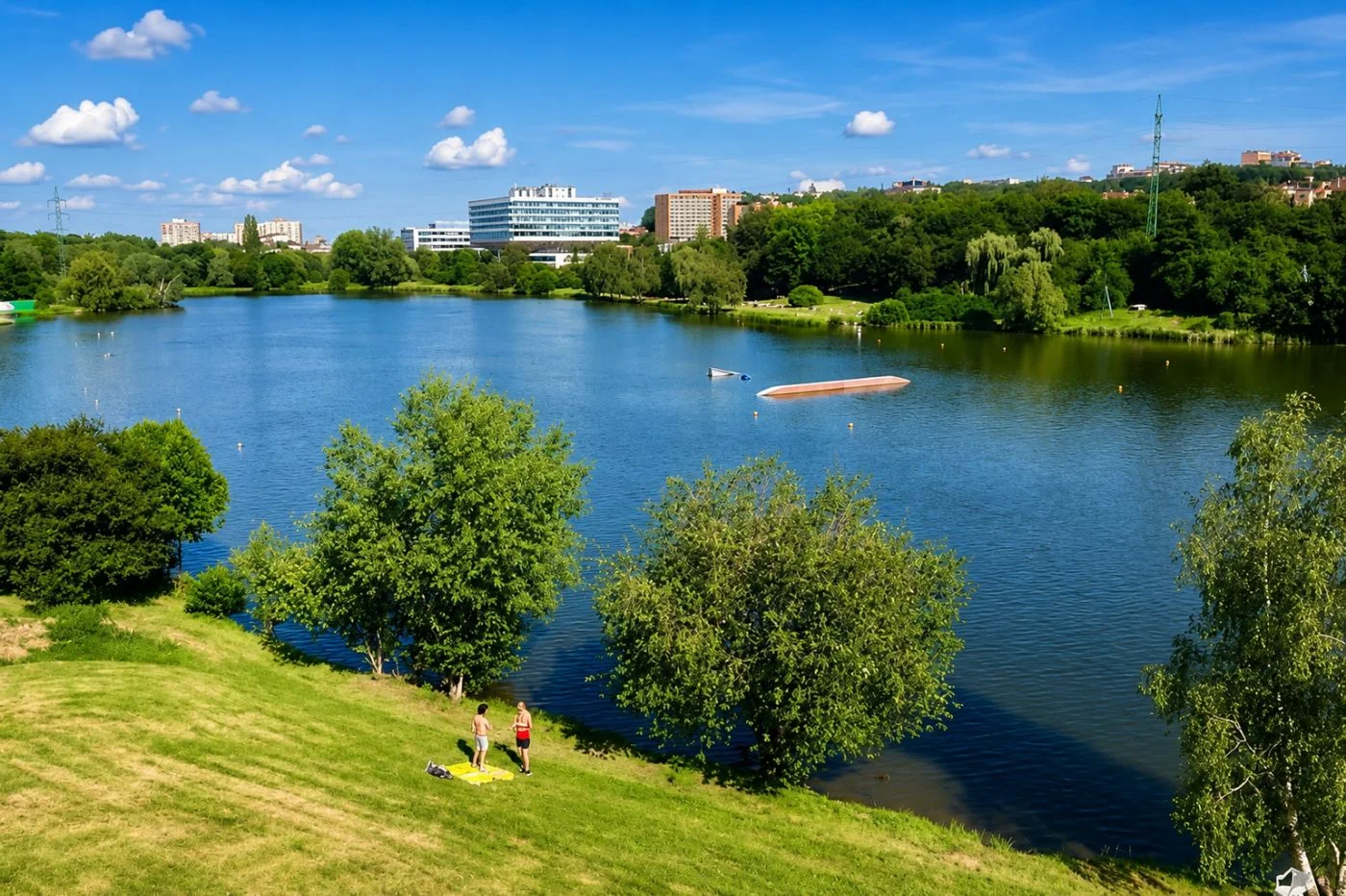 Water Quality at Prague's Swimming Lakes: Swimming Ban at Džbán Lake