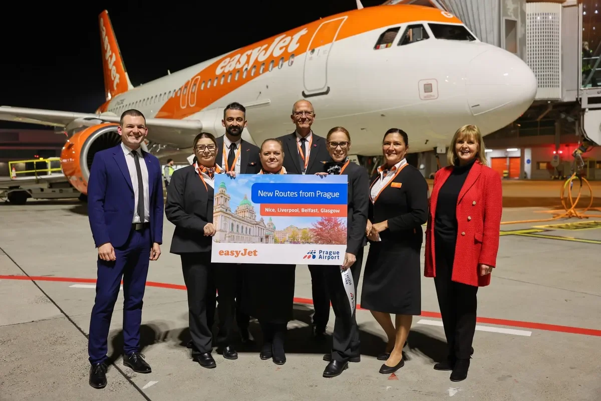 easyJet Expands Offer from Prague: Seven New Routes, Including Liverpool