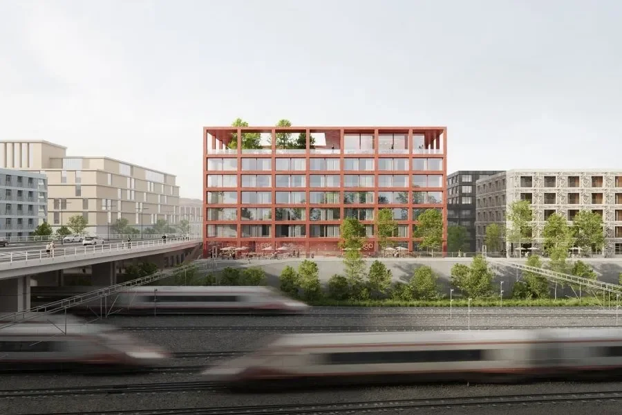 Florenc 21: New district around former railway site in Prague takes shape