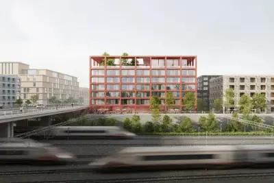 Florenc 21: New district around former railway site in Prague takes shape