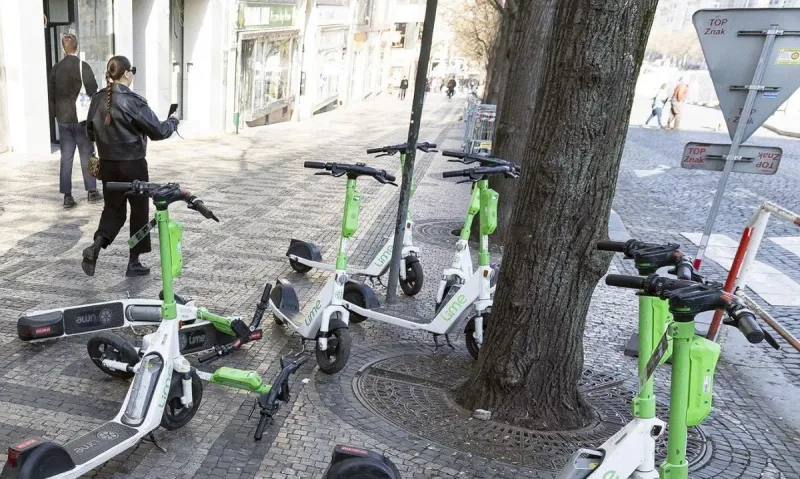 From January, Shared E-Scooters Banned in Prague