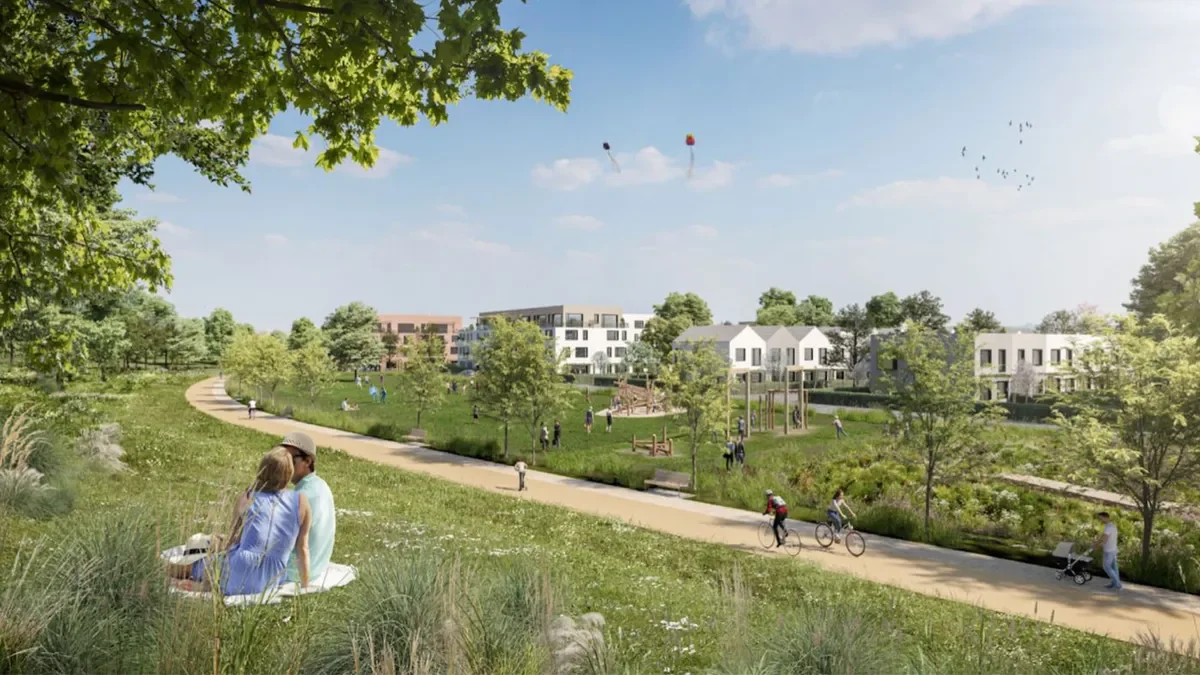 Future Vision for Kyje-Hutě: An Urban Neighbourhood in Harmony with Nature