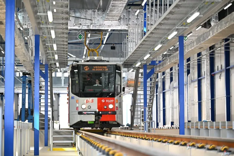 Vozovna Hloubětín: Prague’s Most Modern Tram Depot Opens