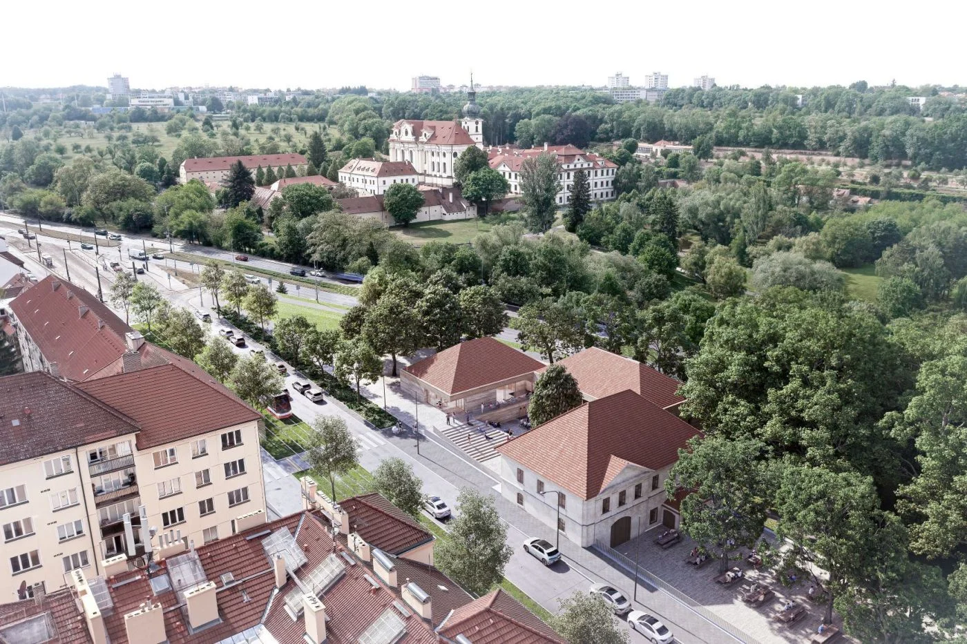 Prague 6 Unveils Winning Design for Kaštan Cultural Centre