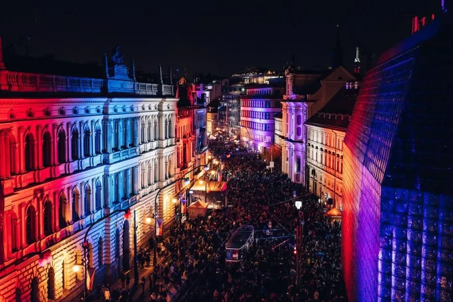 Korzo Národní 2024: Celebrations to Mark the 35th Anniversary of the Velvet Revolution