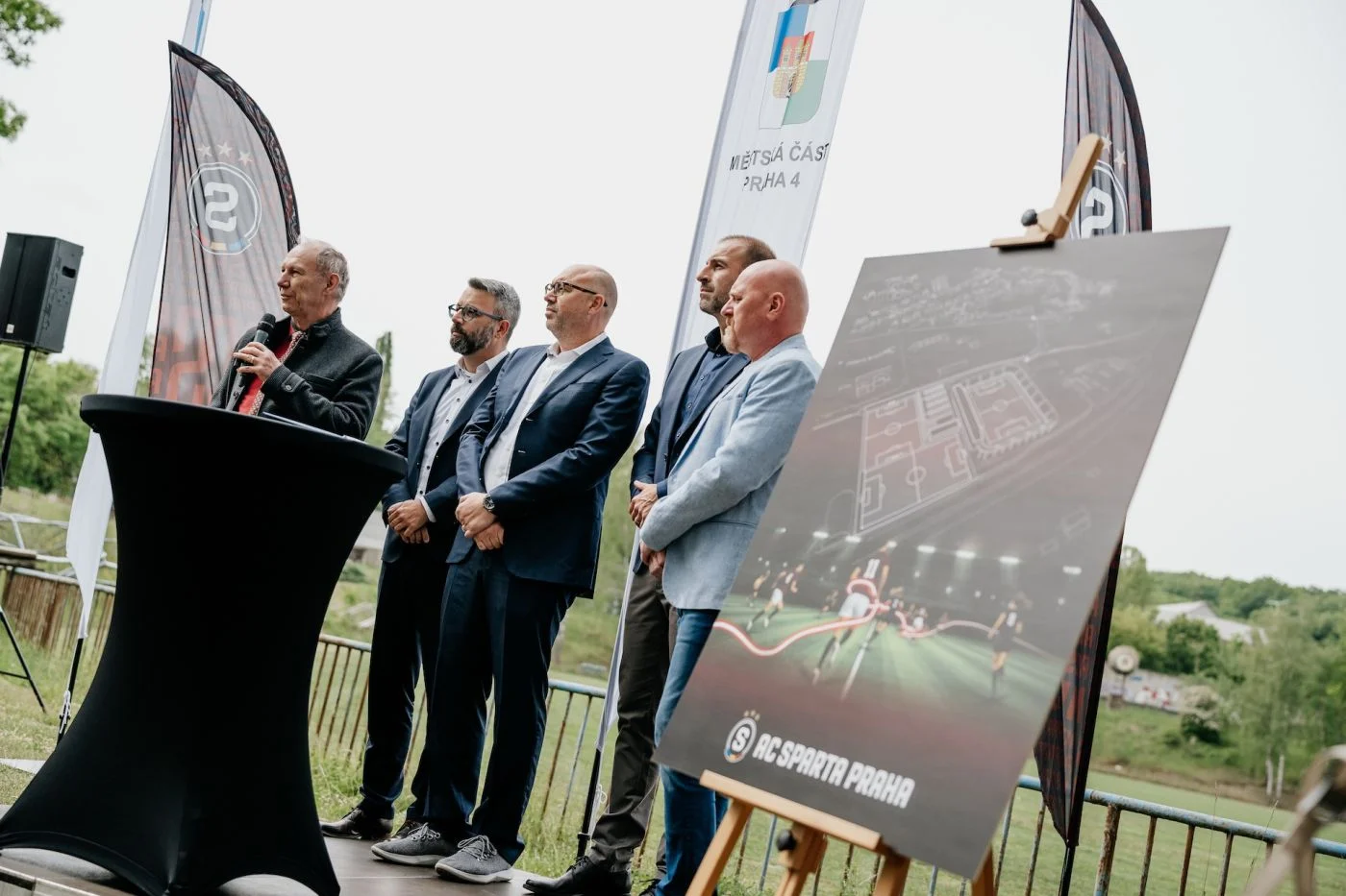 AC Sparta Praha Plans New Football Campus in Prague-Krč with 5,000-Seat Stadium