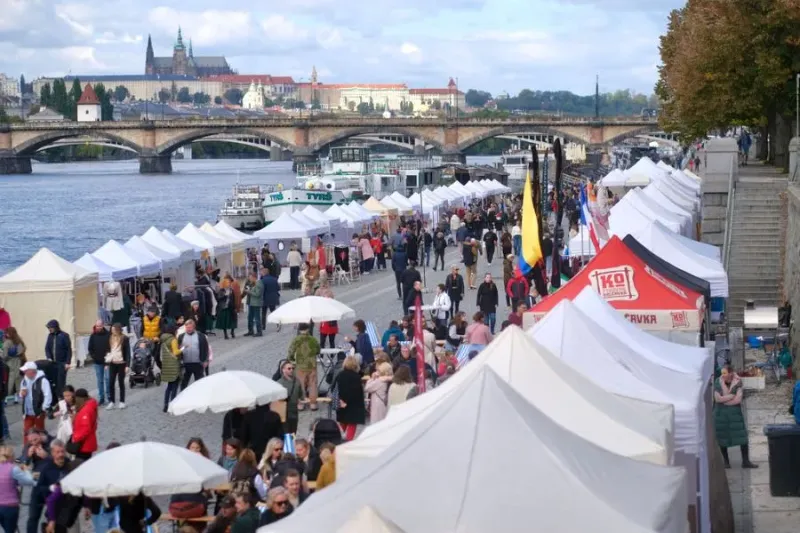 MINT Market 48 Prague: Creative End to Summer in Early September at Rašínovo nábřeží