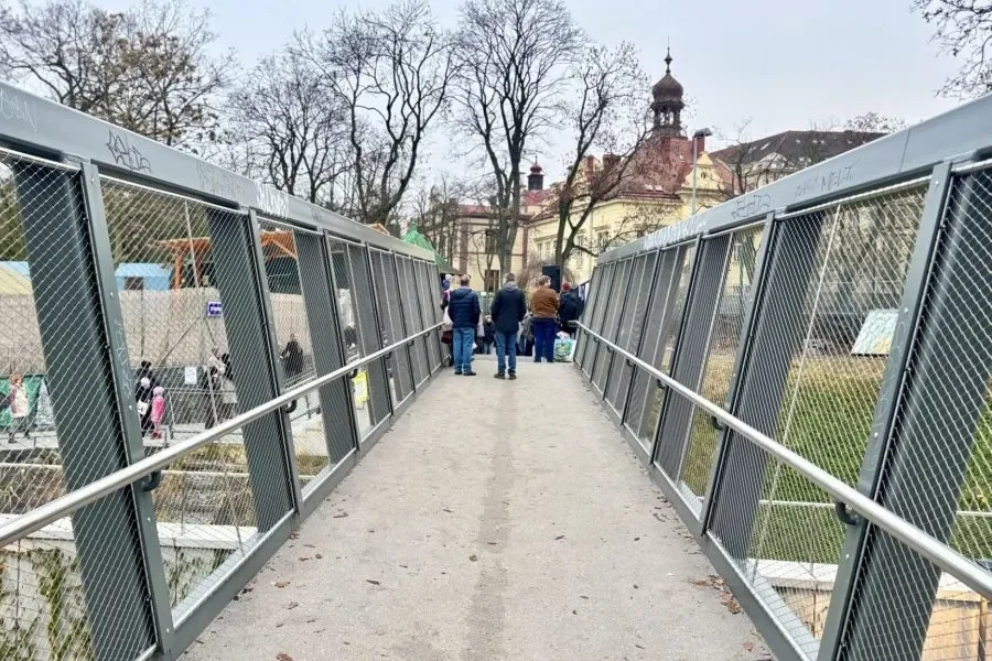 Pavel Jurkovič Bridge inaugurated in Prague 7: New Link to Stromovka and Výstaviště Station