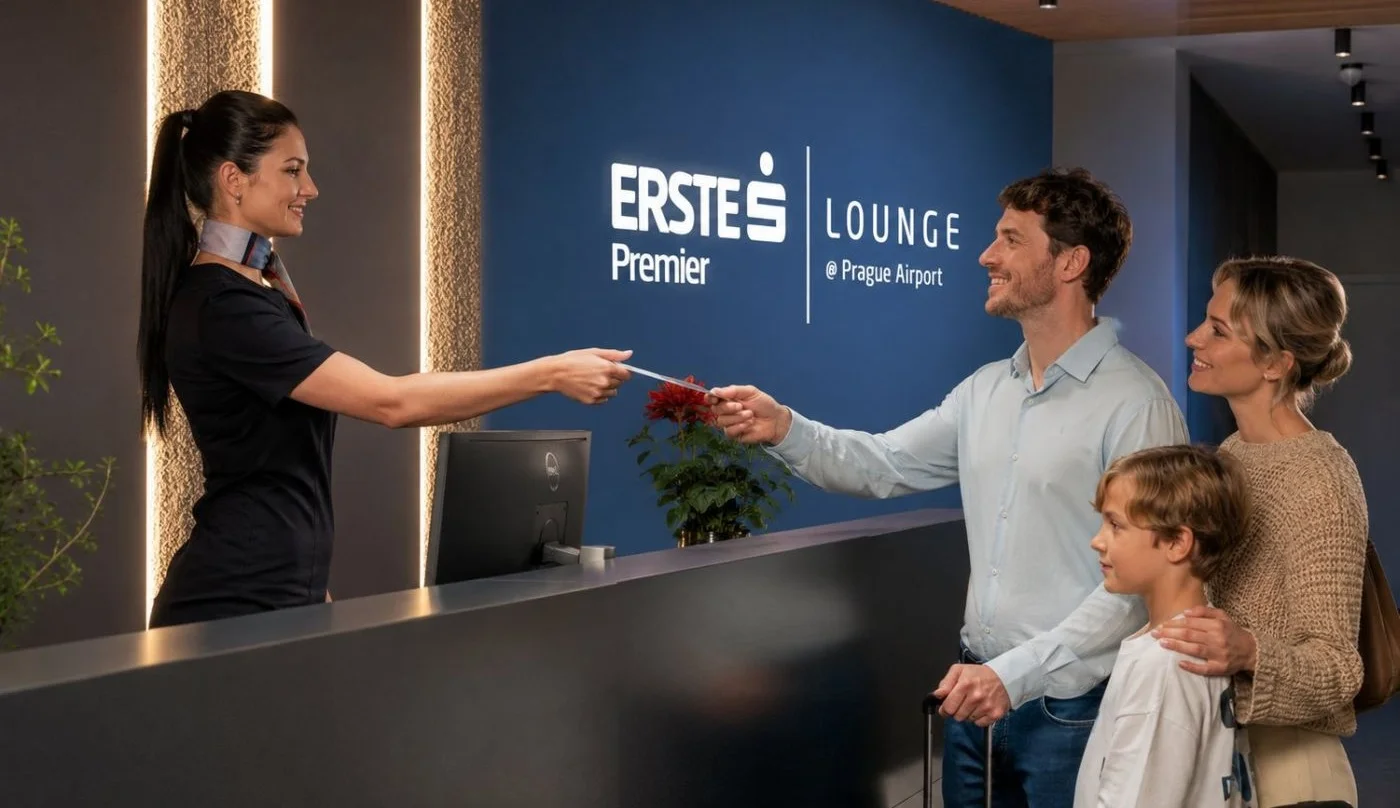Česká spořitelna Opens New Erste Premier Lounge at Prague Airport
