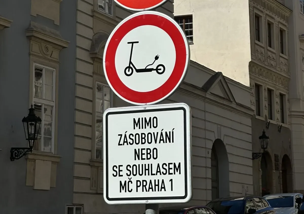 Prague 1 bans E-Scooters in the Historic Old Town