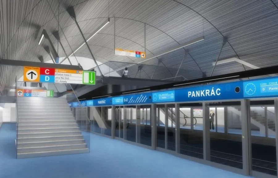 Metro D: Prague approves extensive changes around Pankrác Metro station
