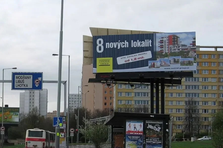 Prague Clears Urban Spaces: Around 70 Billboards to Be Removed by June 2026