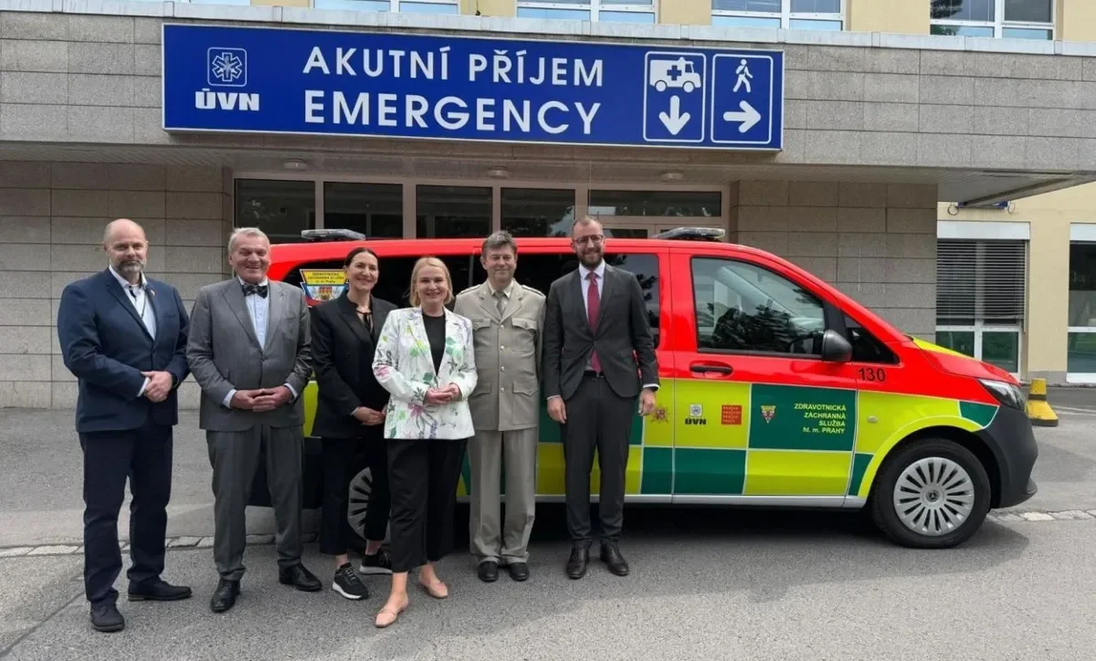 Prague Emergency Medical Services Continues to Expand Its Network of Bases