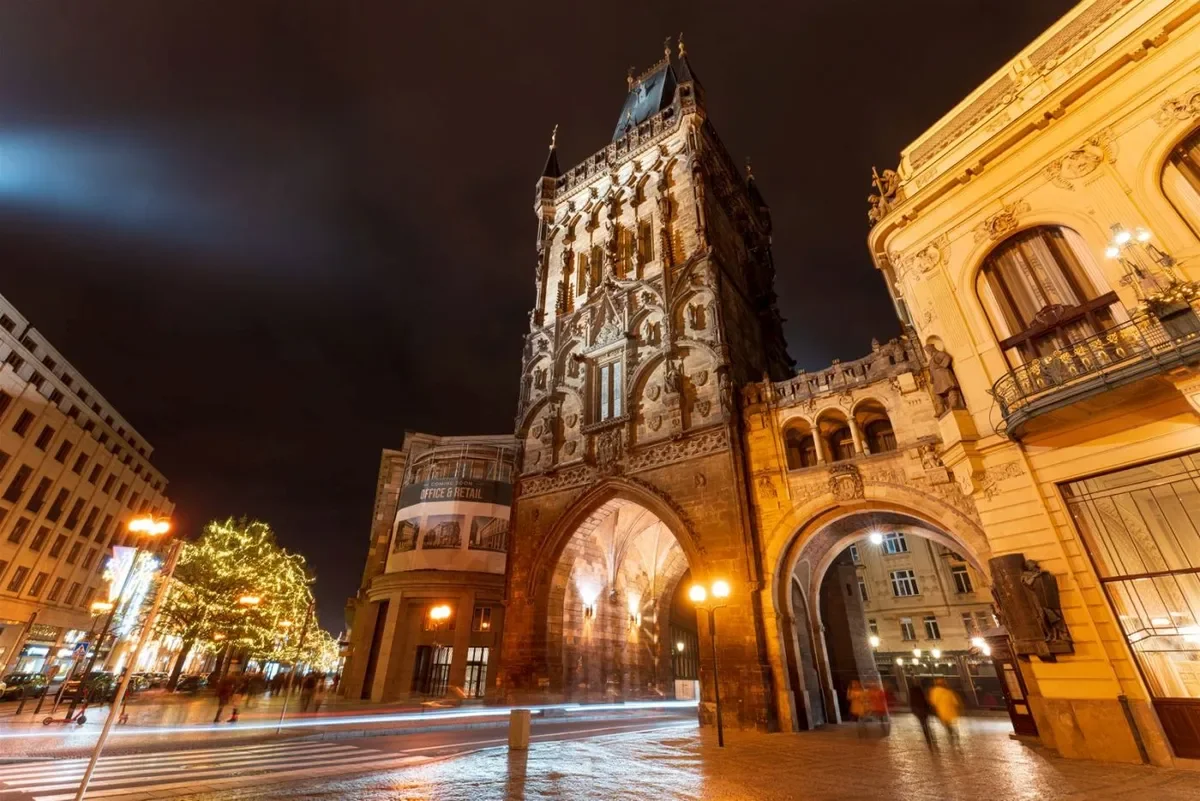 Prague Powder Tower: First Phase of Renovation Work Completed