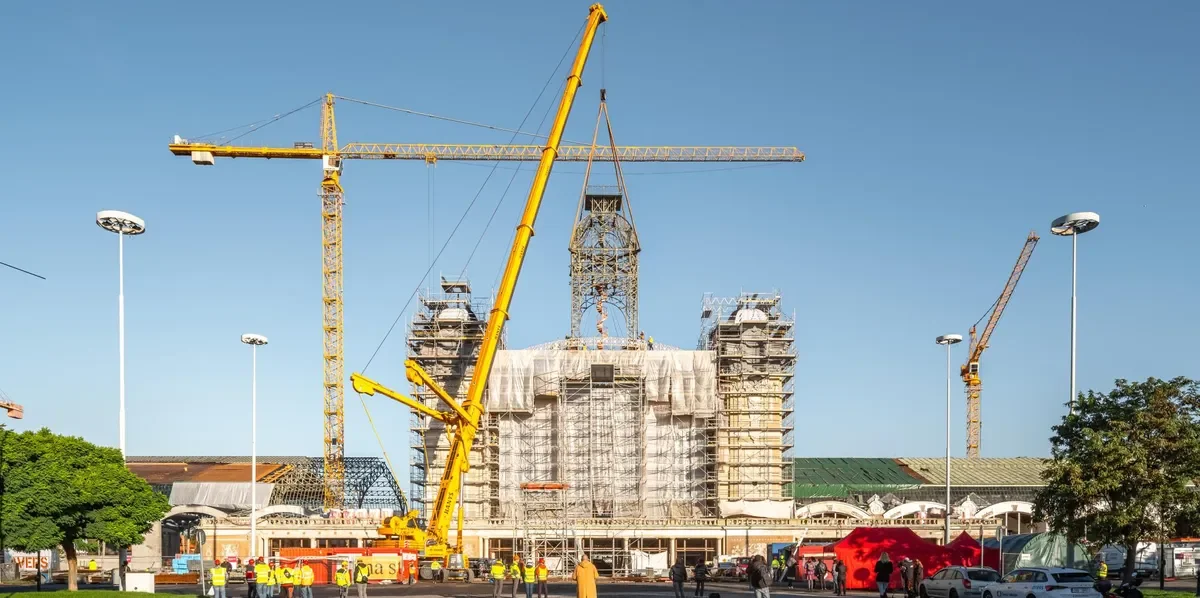Renovation of Prague’s Industrial Palace: The Clock Tower Returns