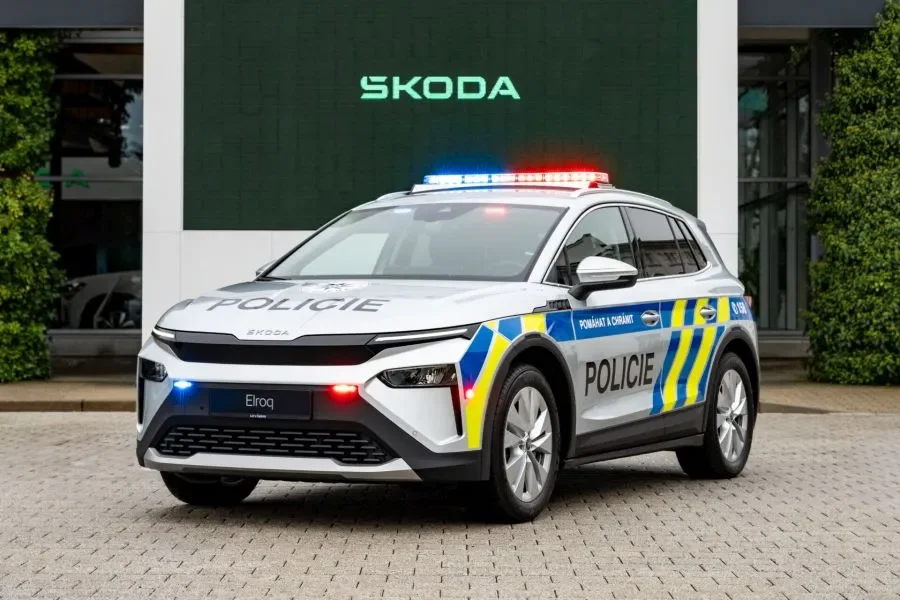 Škoda Elroq deployed for the first time by the Czech Police