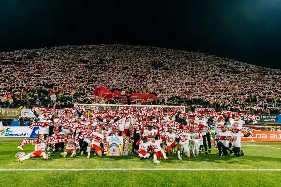 Slavia Prague are Czech football champions again after four years