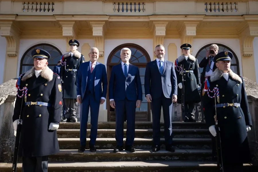 Slavkov Format: Presidents of the Czech Republic, Slovakia, and Austria Meet at Austerlitz Castle