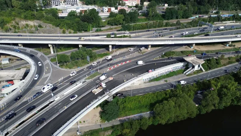 Start of the Fourth Phase of Barrandov Bridge Renovation: Traffic Restrictions and Congestion Warning