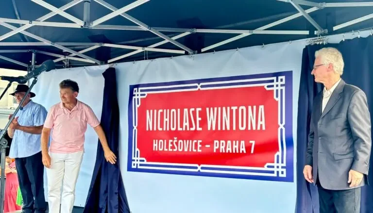 Street in Prague Named After Sir Nicholas Winton