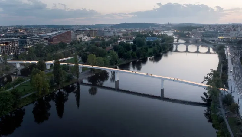 Prague’s Štvanice Bridge Wins Víta Brandy Award 2024