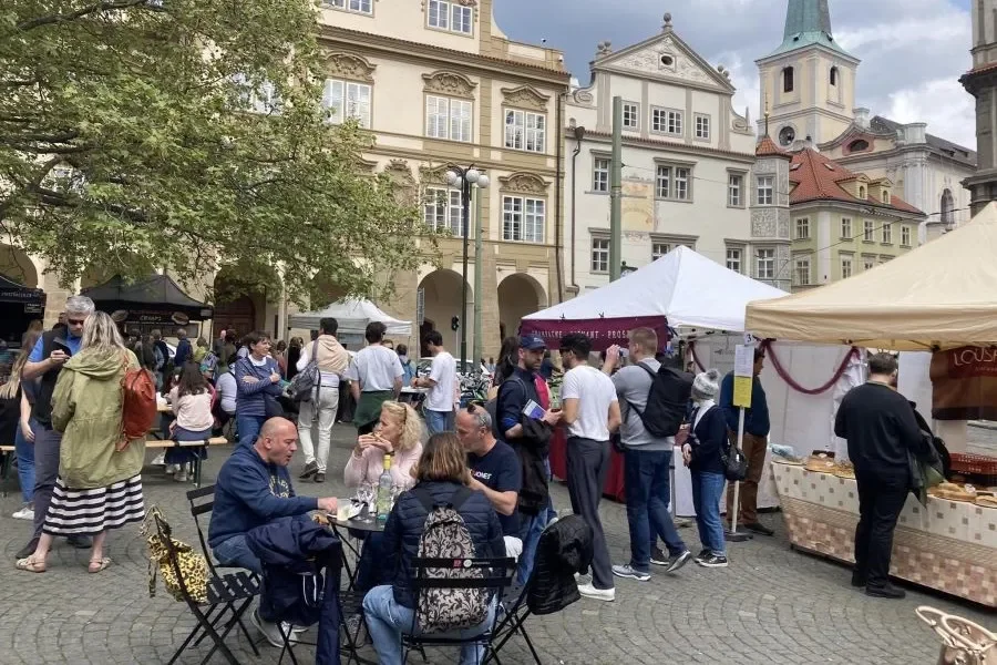 The weekly market in Prague’s Lesser Town starts its new season in mid-March