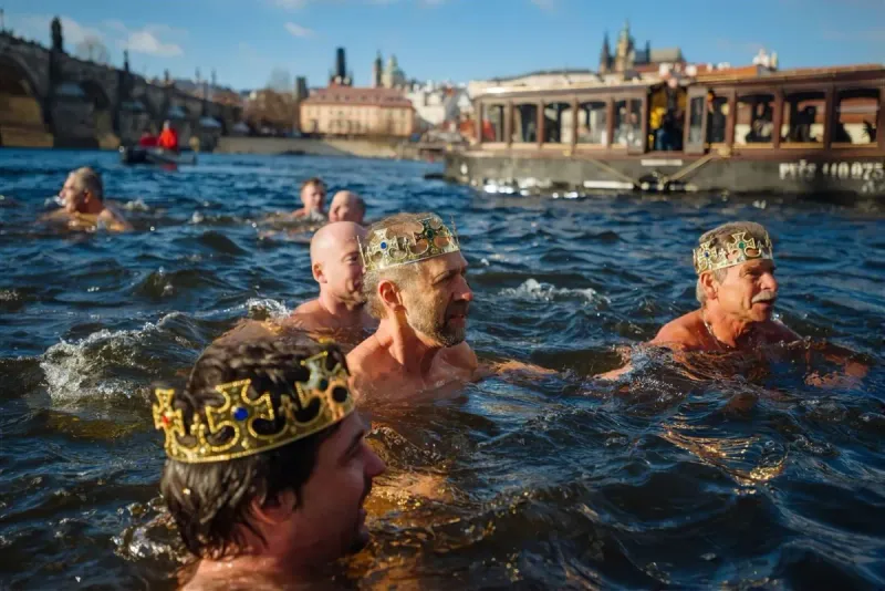 Three Kings Winter Swim in Prague: A Leap into the Icy Waters of the Vltava