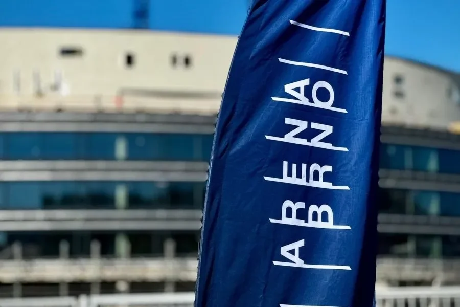 Arena Brno: Topping-Out Ceremony for the New Multifunctional Hall