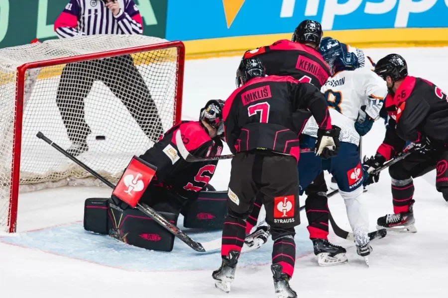 Växjö Edges Sparta Prague in CHL Quarterfinals 1st Leg After Rosén’s Late Goal