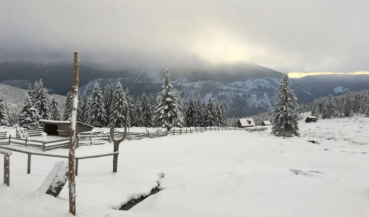 Wintry Turn of the Year in the Czech Republic