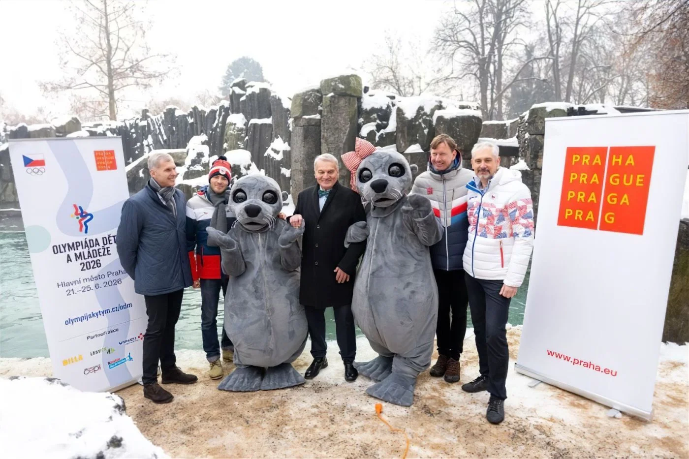 Czech Summer Youth Olympics 2026 in Prague presents mascots